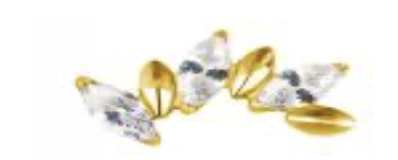 Cascata6 Fan Alternada Gold