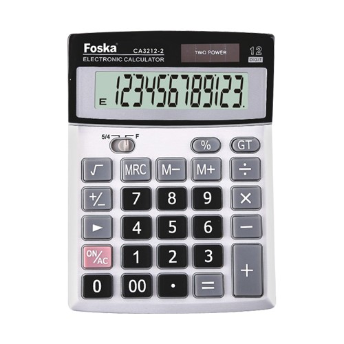 CALCULADORA 12 DÍGITOS FOSKA 