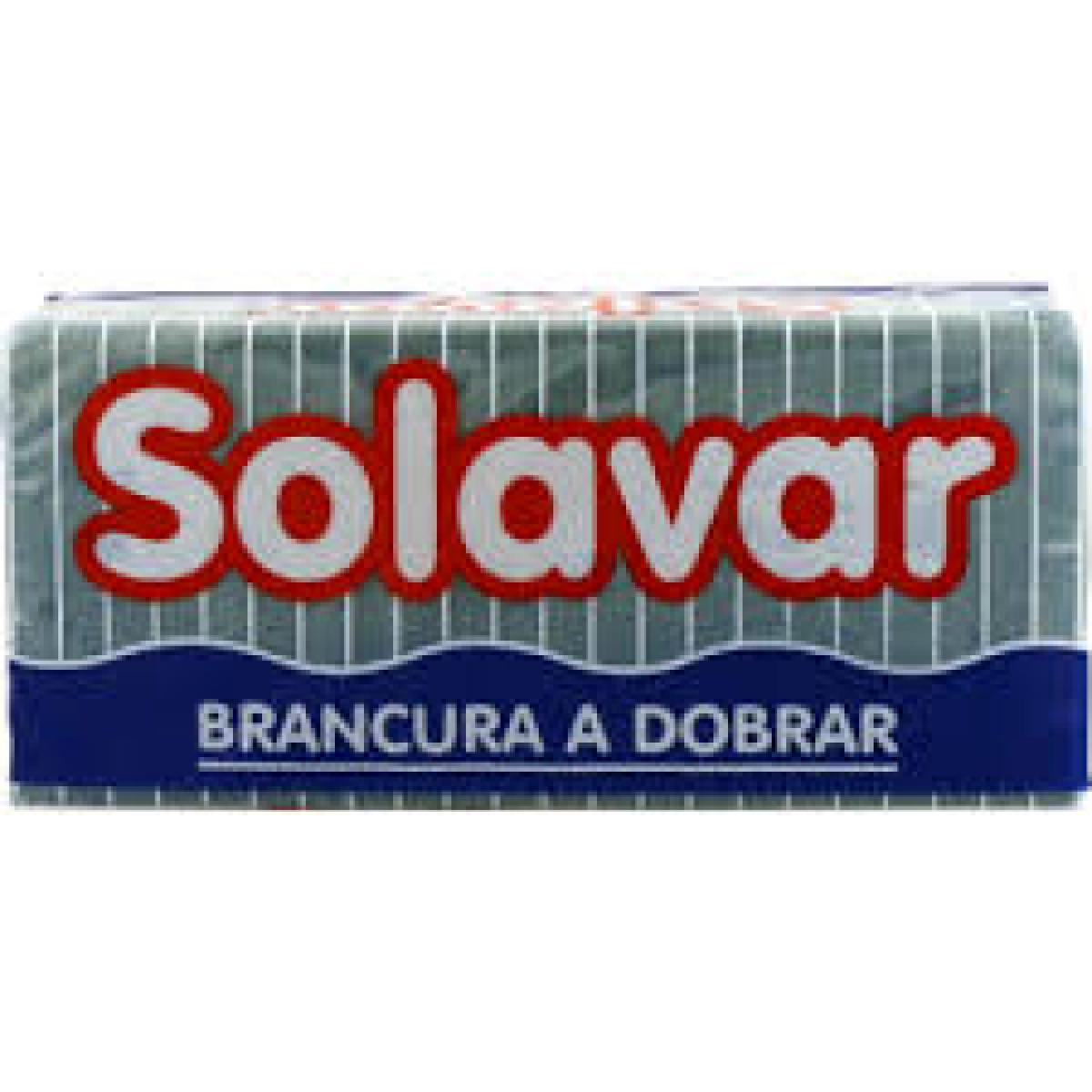 SABÃO AZUL E BRANCO SOLAVAR 400 G