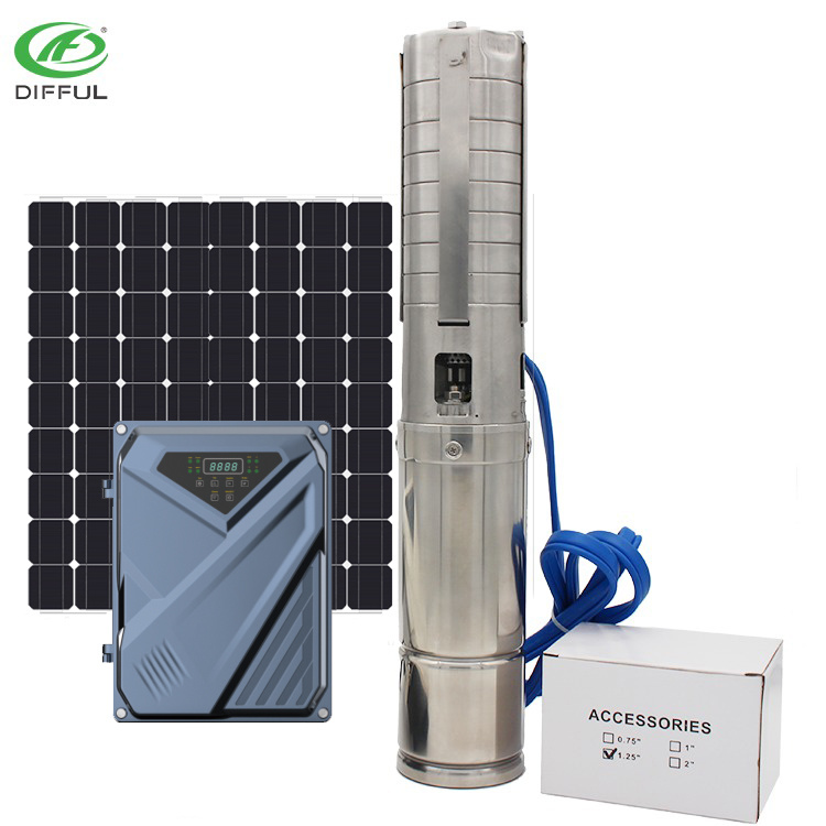 BOMBA SOLAR HIBRIDA 3"  200M 80~420VDC 85-280VAC