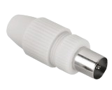 Conector macho para cabo coaxial RG6 AD2004