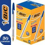 ESFEROGRAFICA BIC CRISTAL MEDIA PRETA 1/50 UNIT 