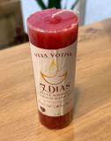 Vela Votiva 7 Dias - Vermelha 
