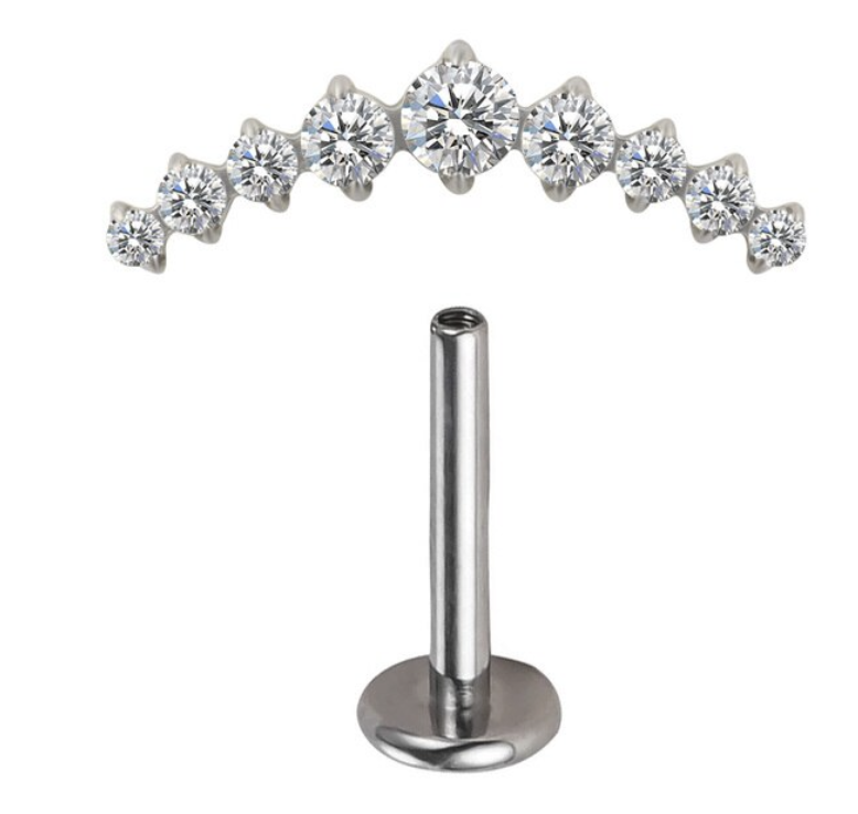 Cascata Nine Mini Prata c/Garra