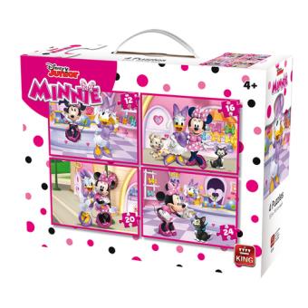 Puzzle Minnie 4 em 1