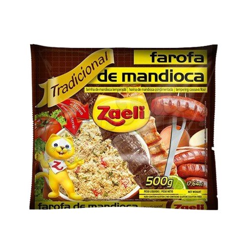 FAROFA ZAELI TRADICIONAL 500G