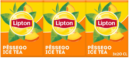 LIPTON ICE TEA PÊSSEGO 3*200ML