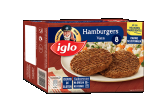 Iglo Hamburgers Vaca C/8