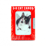 "PLAYING CARDS CATS 3D" KIKKERLAND
