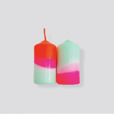Dip Dye Neon  Peppermint Cherries - Pink Stories