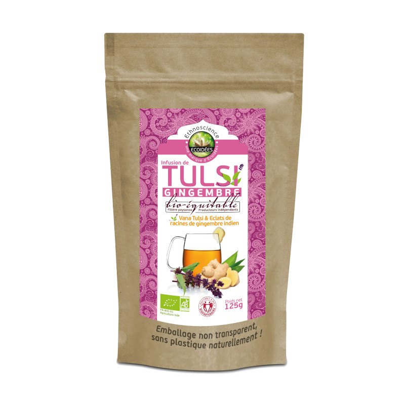 Gengibre Infusão_Tulsi 125gr Bio