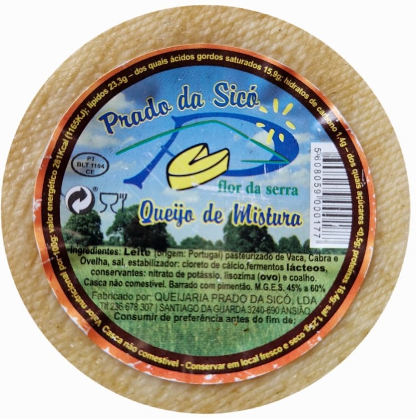 QUEIJO MISTURA CURADO "PRADO DA SICÓ" 300GR 