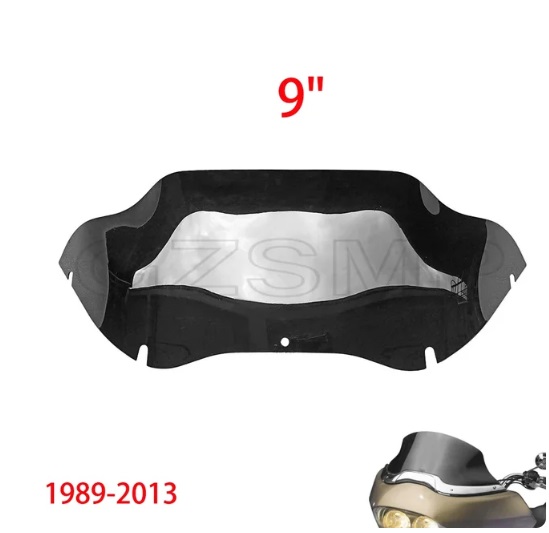 PÁRA-BRISAS 9" PARA ROAD GLIDE 89-13