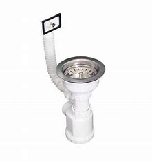 Sifão simples para lava louça de 1 Cuba