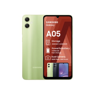 SMARTPHONE SAMSUNG GALAXY A05 DS 4/64GB VERDE