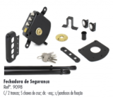 Fechadura 9098 ESQ Segurança C/2 Trancas Teicocil
