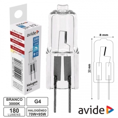 Lampada halogeneo G4 12V 18W Avide