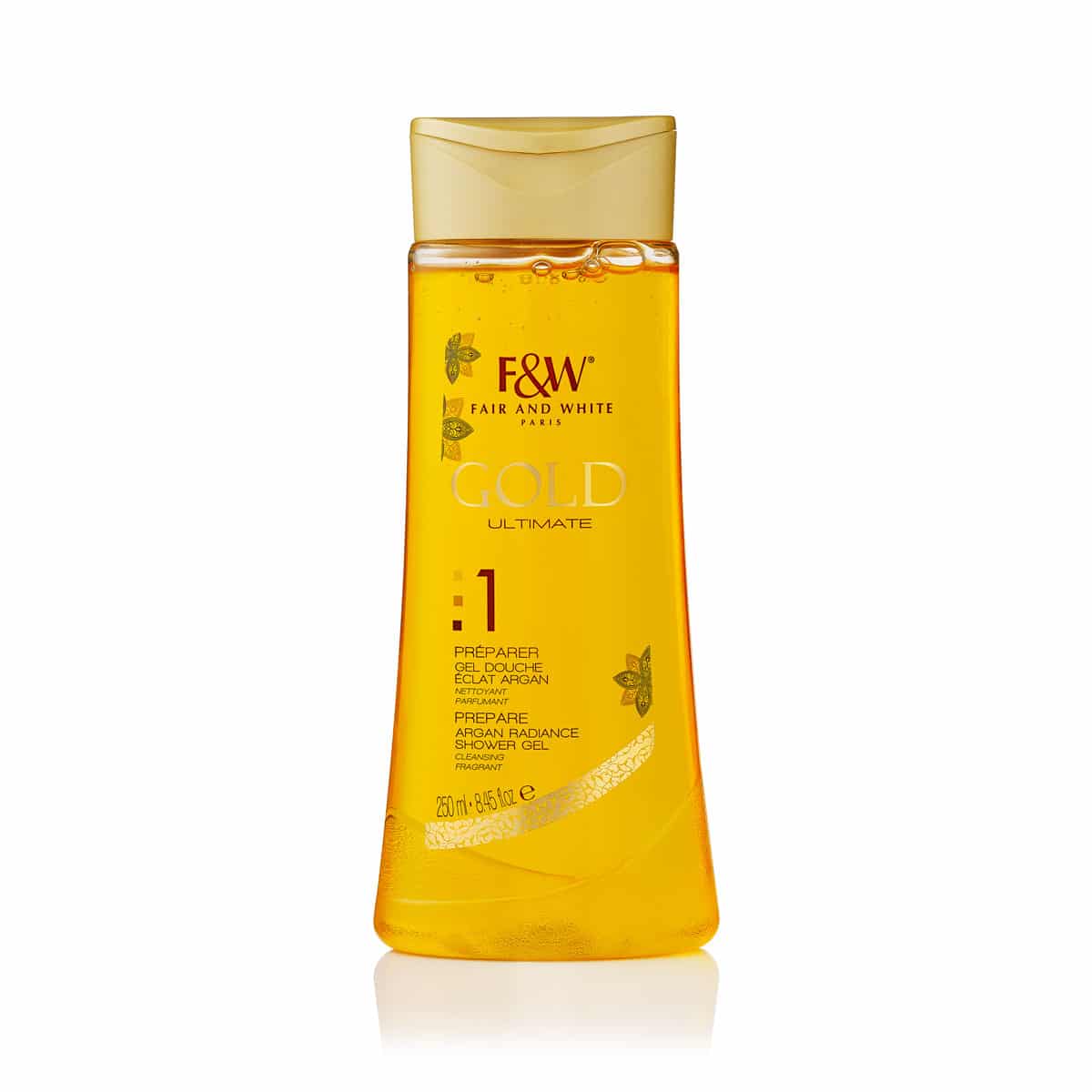 F&W Gold Gel de Banho de Argan 250ml