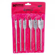 JOG BROCAS PLANAS 6PCS