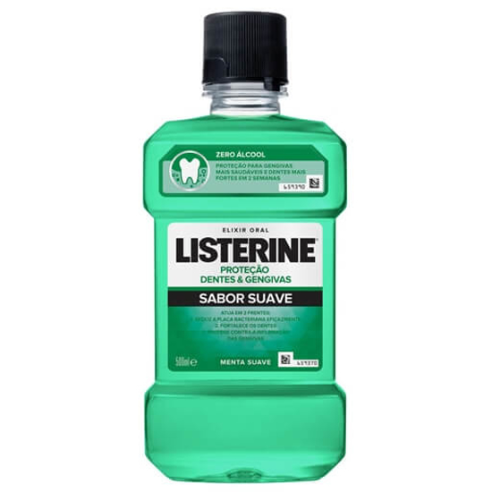 ELIXIR GENGIVAS SUAVES LISTERINE 500ML