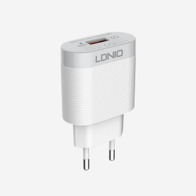 CARREGADOR LDNIO QC3.0 USB USB-C WH