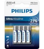 PILHAS LR03 AAA ULTRA PHILIPS BL4 