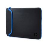 Bolsa HP 14 Sleeve Preto/Azul