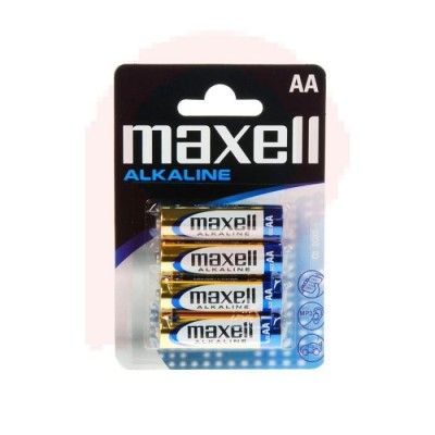 PILHA AA LR06 PK/4 MAXELL