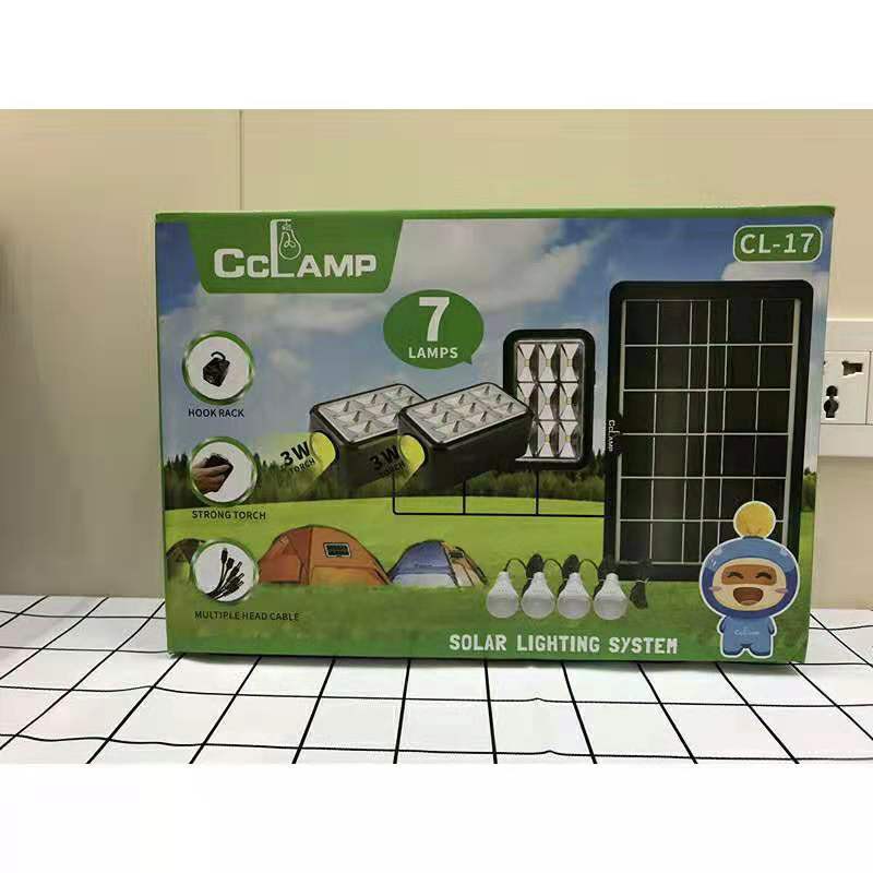 SISTEMA DE ILUMINAÇÃO SOLAR CL-17 GDPLUS