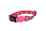 Coleira Pink Flower - S