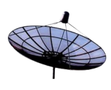 Antena parabolica de rede banda C 2.8 metros 