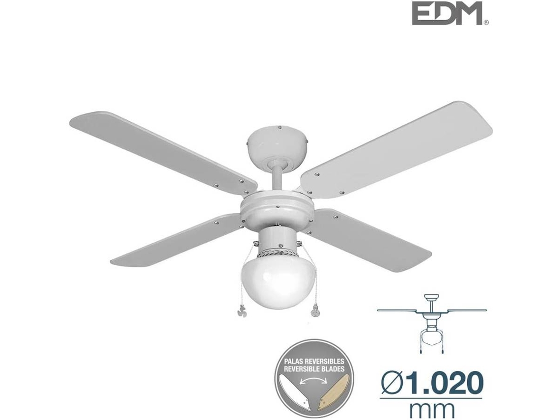 VENTILADOR TECTO CARIBE 50W DIAM 102CM BRA