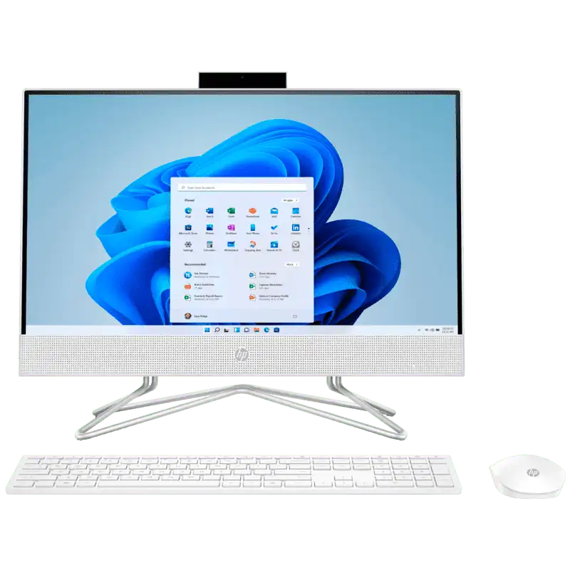 COMPUTADOR HP  AIO 20.7" FHD J4025 4G 256 SSD W11H BRANCO