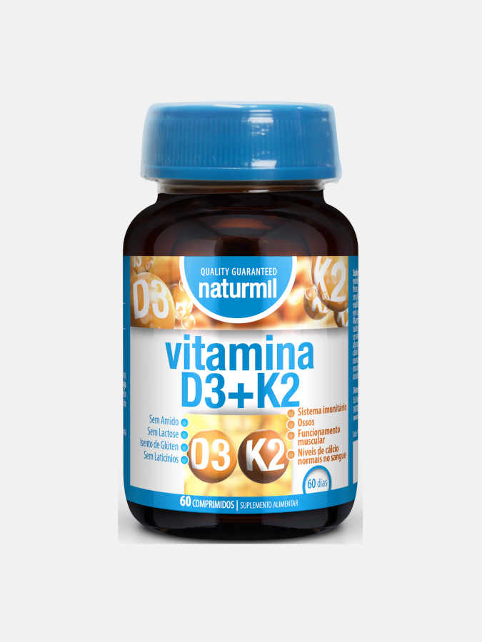 Vitamina D3 + K2 60 comp