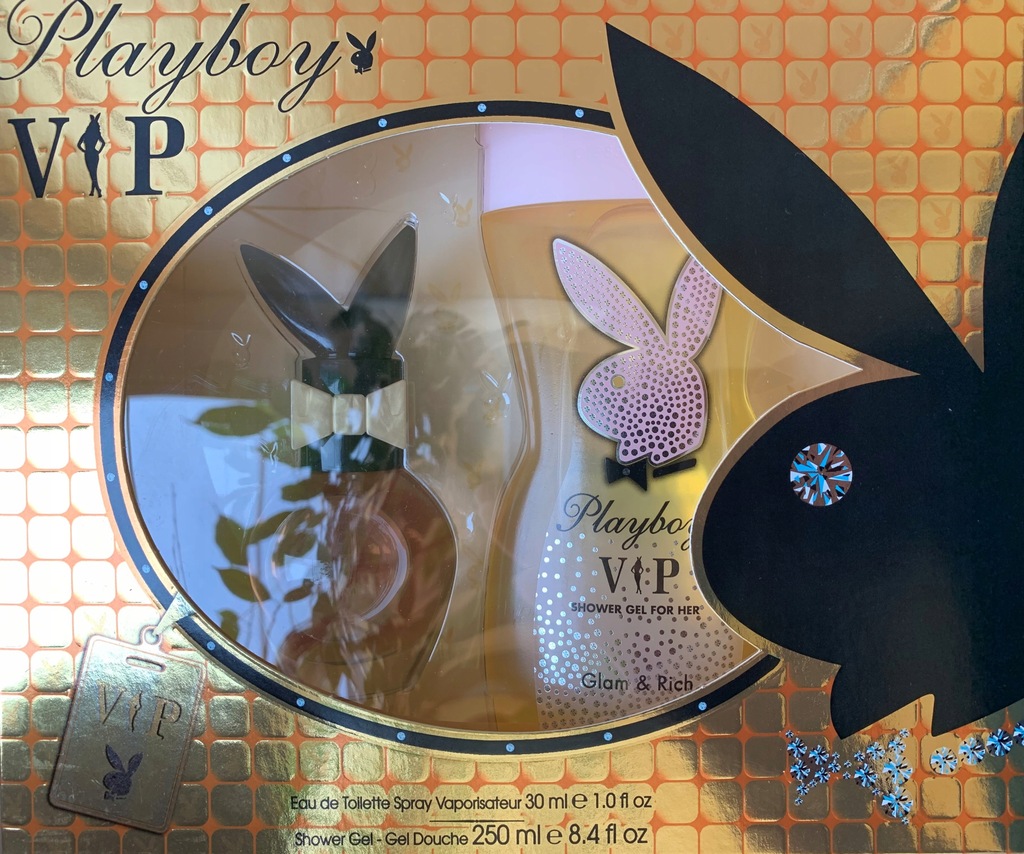 PLAYBOY VIP EAU TOILETTE + SHOWER GEL