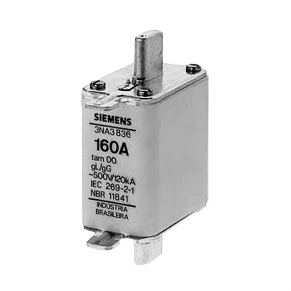FUSIVEL DE FACAS HAGER NH00 GG 160A 500V
