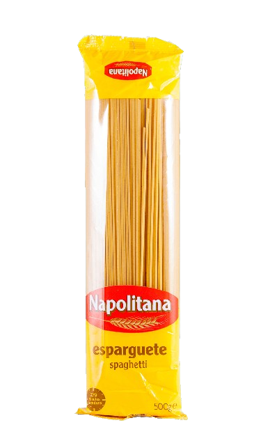 MASSA ESPARGUETE NAPOLITANA 500GR