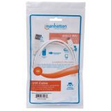 CABO USB-A 1.8MT (M) TO MICRO-B (M) BRANCO MANHATTAN