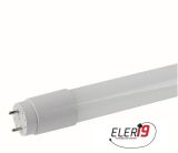 Lampada led Tubular T8 vidro 24W 6500K ELERI9