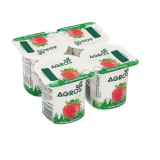 IOGURTE AGROS AROMA MORANGO 4X120G