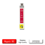 Tinteiro compatível jato tinta - cor magenta - para Epson T1293 - 7ml