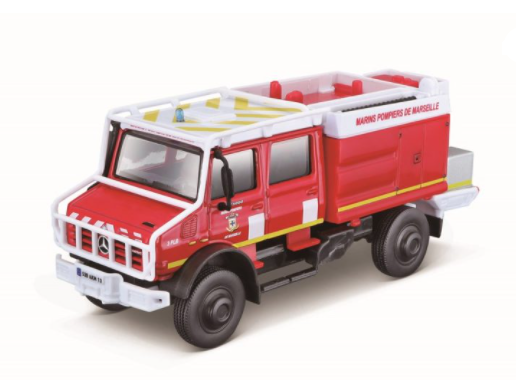 Emergency  Unimog Mercedez-benz 1:50