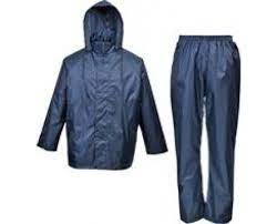 Fato Chuva Poliuretano Azul XL