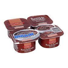 MOUSSE CHOC AMANH 4X60GR