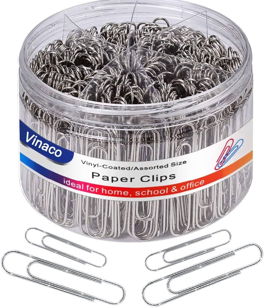 CLIPS Nº10 PAPER CLIP 500 PCS, 20 UNIT