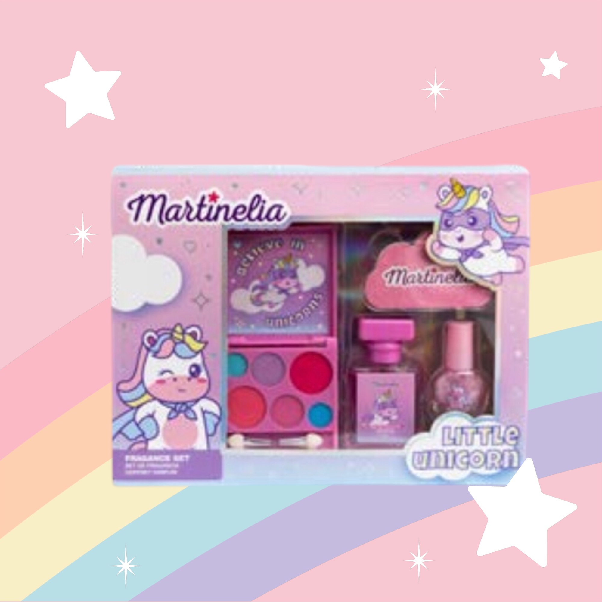 Martinelia Litte Unicorn Makeup & Fragrance set