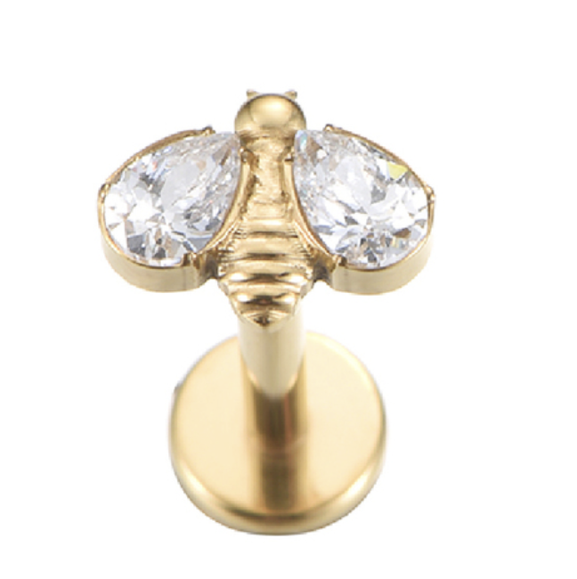 Piercing Baby Bee Gold 