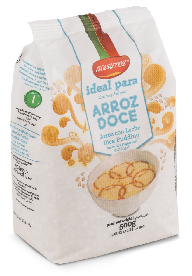 ARROZ DOCE NOVARROZ 500G
