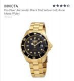 Invicta Pro Diver Automatic Black Dial Men´s