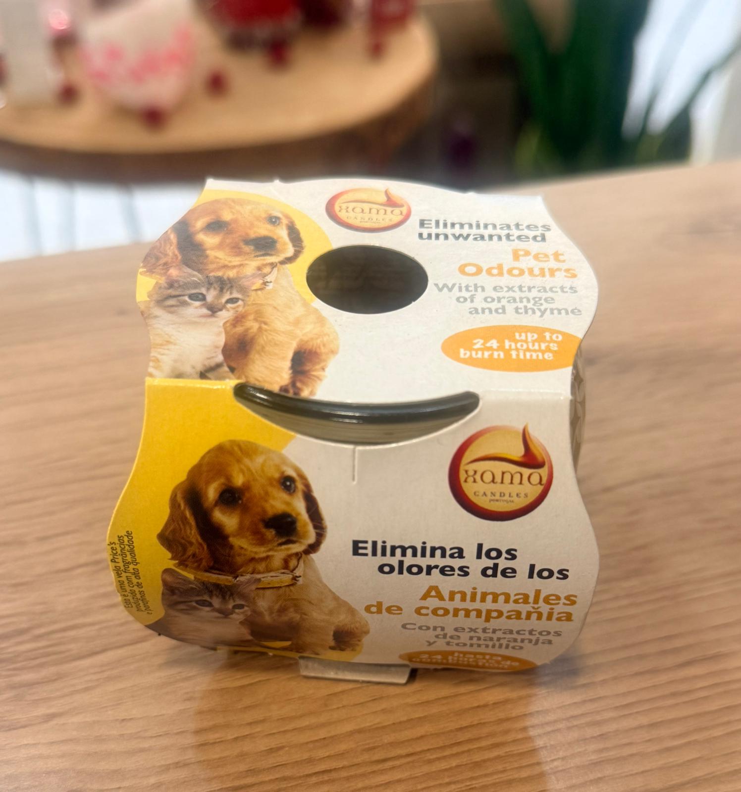 Vela Aromática - Elimina Odores De Animais 